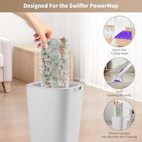 18 Pack Disposable Mopping Pads Refills for Swiffer PowerMop Wood Mops