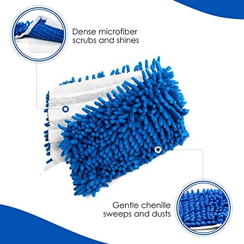 Houseables Dust Mop Replacement Head 3 PK 18 Inch