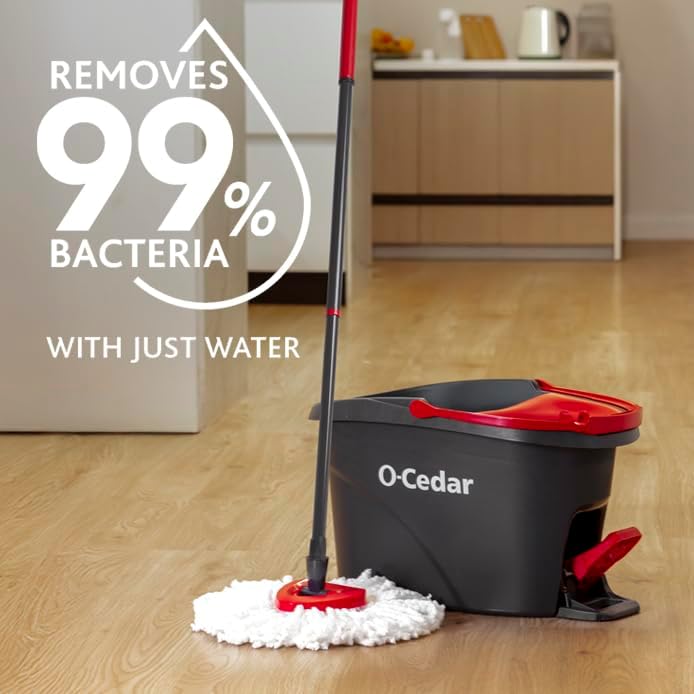 O-Cedar EasyWring Spin Mop Head Replacement Pack of 12 1