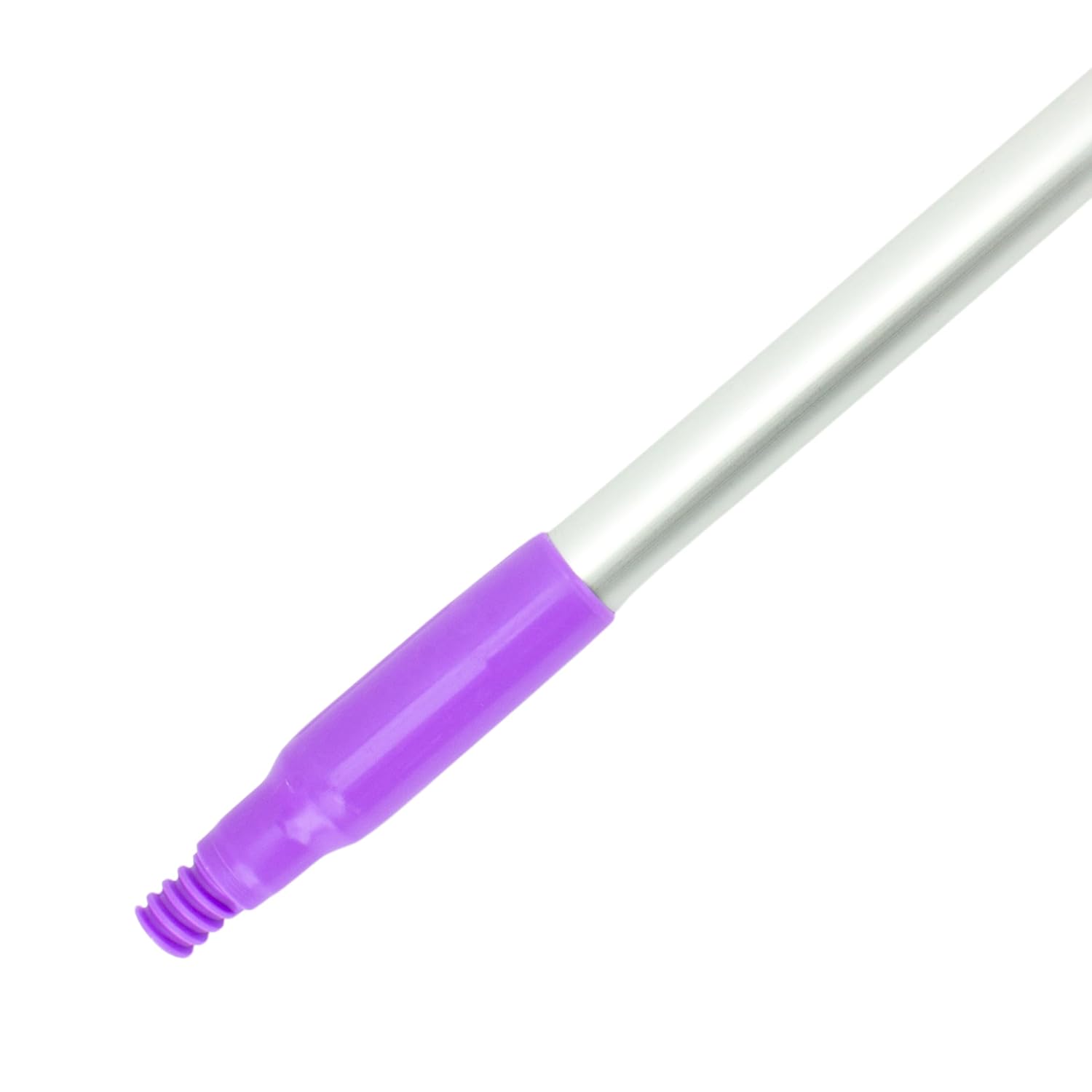 Sparta Adjustable Aluminum Broomstick 48 Inches Purple