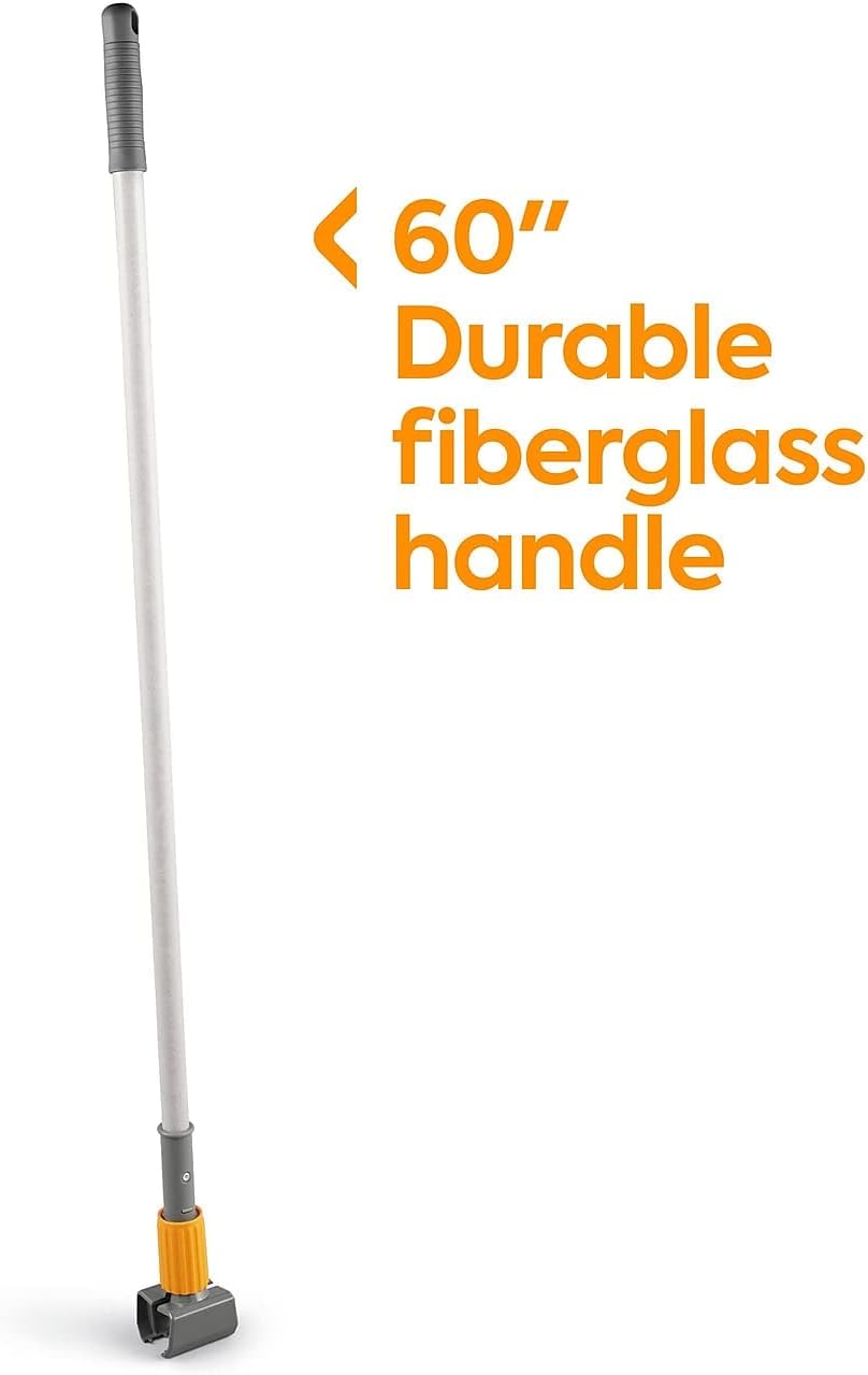 CW58016 60 Inch Clamp Style Fiberglass Mop Handle
