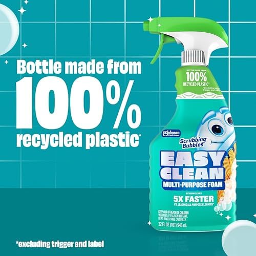 Scrubbing Bubbles Easy Clean Foaming Multipurpose Bathroom Cleaner Spray Pack of 2