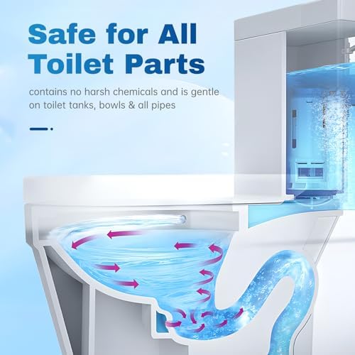 Vacplus Toilet Tank Cleaner - 6 Pack Automatic Descaler Tablets