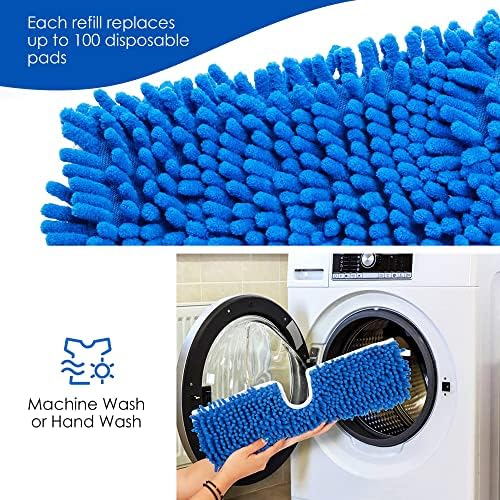 Houseables Dust Mop Replacement Head 3 PK 18 Inch
