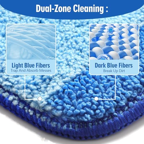 3 Pack Microfiber Mop Pads for Bona Mops Washable Reusable 1