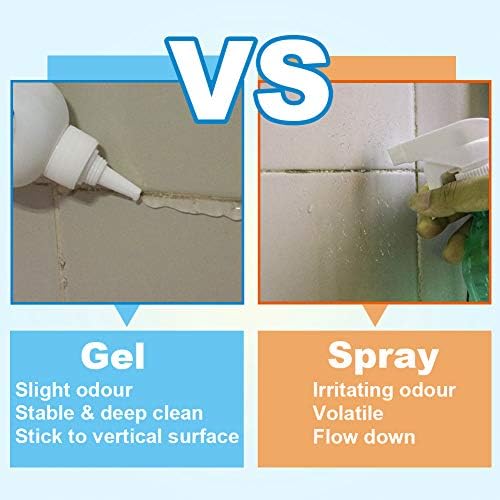 FOLLOWIN Mold Mildew Cleaner Gel 18oz for Bathrooms