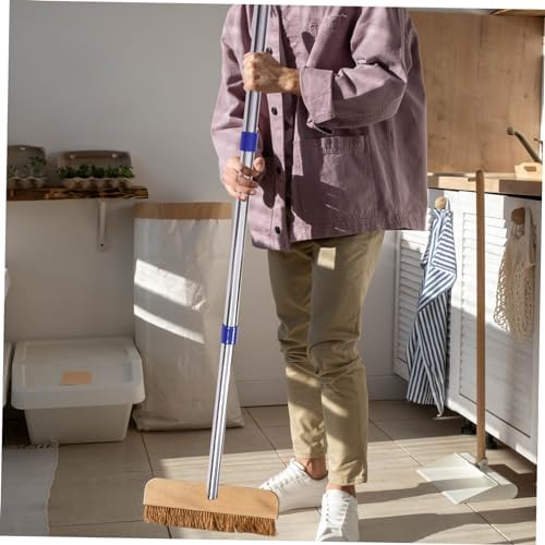 Adjustable 3-Section Mop Rod Replacement Pole