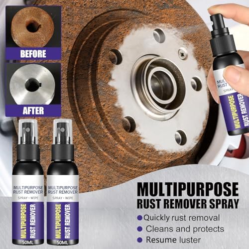 Homomdy 8pcs Multipurpose Rust Remover Spray