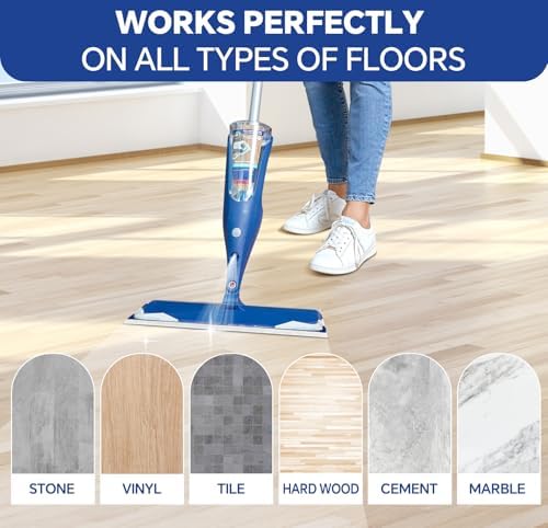 DOCXCDO 60-Pack Ultrathick Microfiber Mop Pads Refills