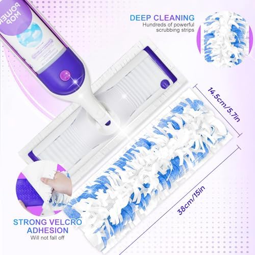 12 Pack Power Mop Refills for Swiffer Power Mop