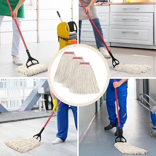 Matthew Cleaning 16oz 3-Pack Cotton Mop Heads
