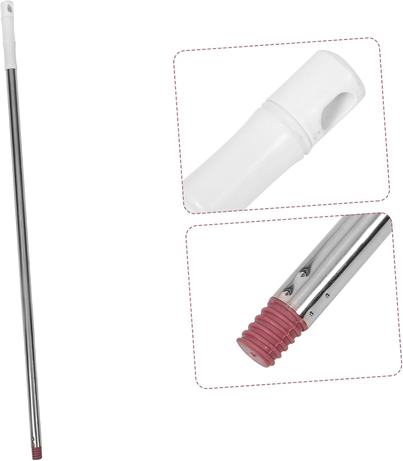 CALLARON Broom Handle Replacement Durable Stainless Steel