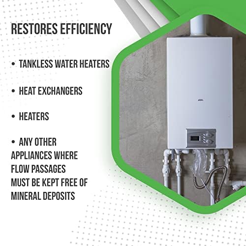 QwikDescaler 1 Quart Descaler Solution for Tankless Heaters