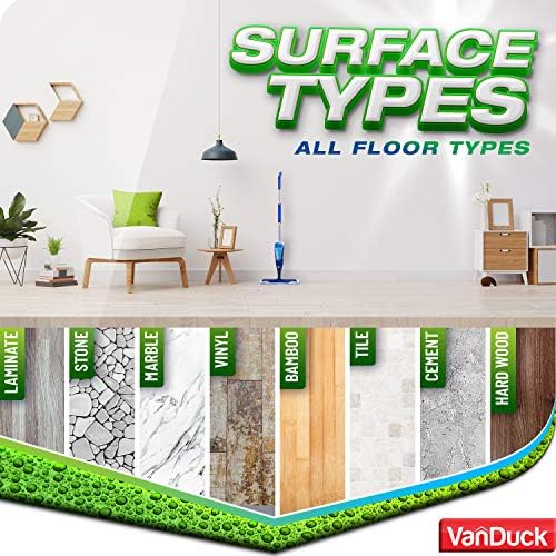 VanDuck Microfiber Mop Pads 3 Pack for Bona 18 Inch