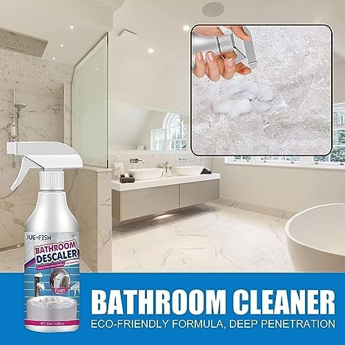 KCRPM 2pc Bathroom Descaler Cleaner with Foam Formula
