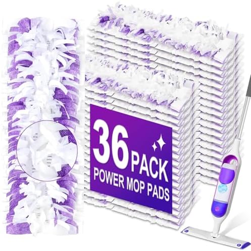 Cafonil Power Mop Pads Refills 36 PCS Multi-Surface
