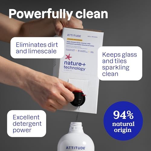 ATTITUDE Multipurpose Bathroom Cleaner 271 Fl Oz Pack of 6