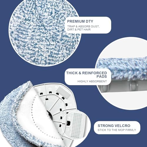 Koolstuffs Mop Pads for O-Cedar 4 Pack Upgrade