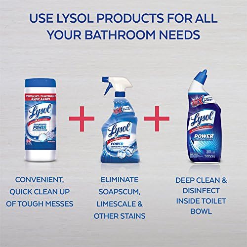 Lysol Bathroom Cleaner Spray Blue 48oz