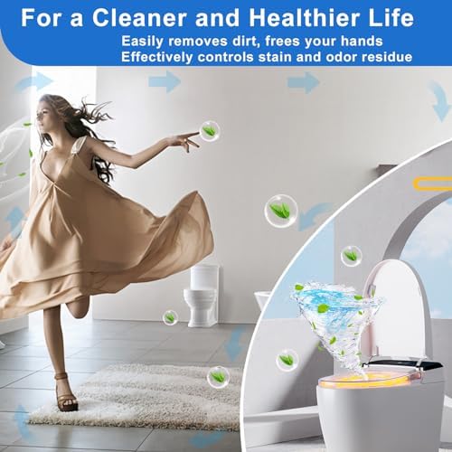 Msvvko Toilet Cleaner Tablets 20 Pack Blue Tint Slow-Release