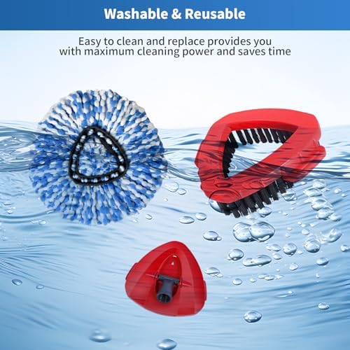 9-Pack Mop Head Refills for O-Cedar RinseClean 2-Tank System