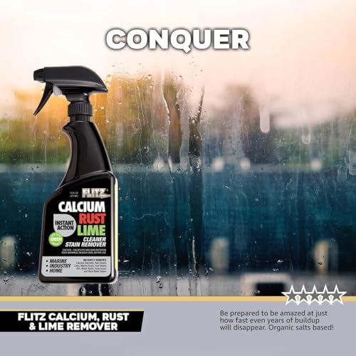 Flitz Calcium Rust Lime Remover - 16oz 6 Pack