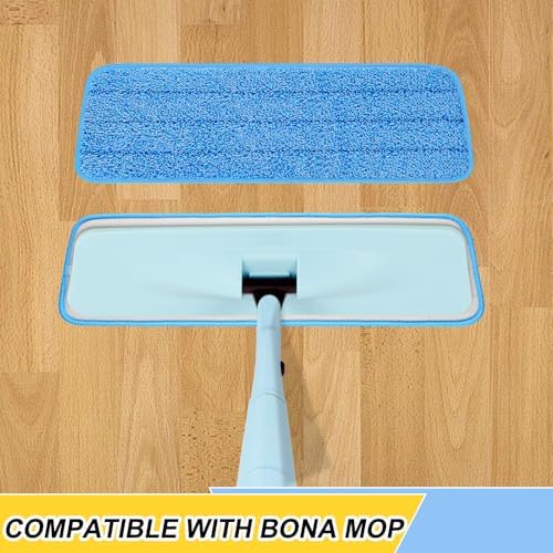 8 Pack 165 Inch Reusables Mop Pads for Bona System