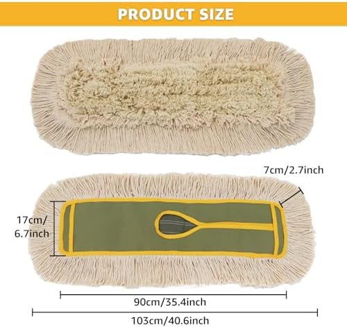 YAYODS 3 Pack Dust Mop Replacement Heads