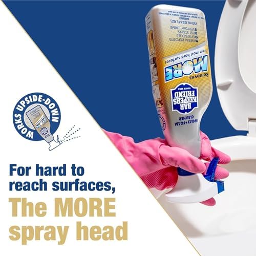 Daily Shower Spray Kit with Foam Scrub Brush