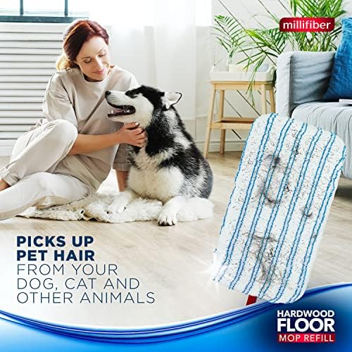 Millifiber Microfiber Mop Refills 15x8 6-Pack