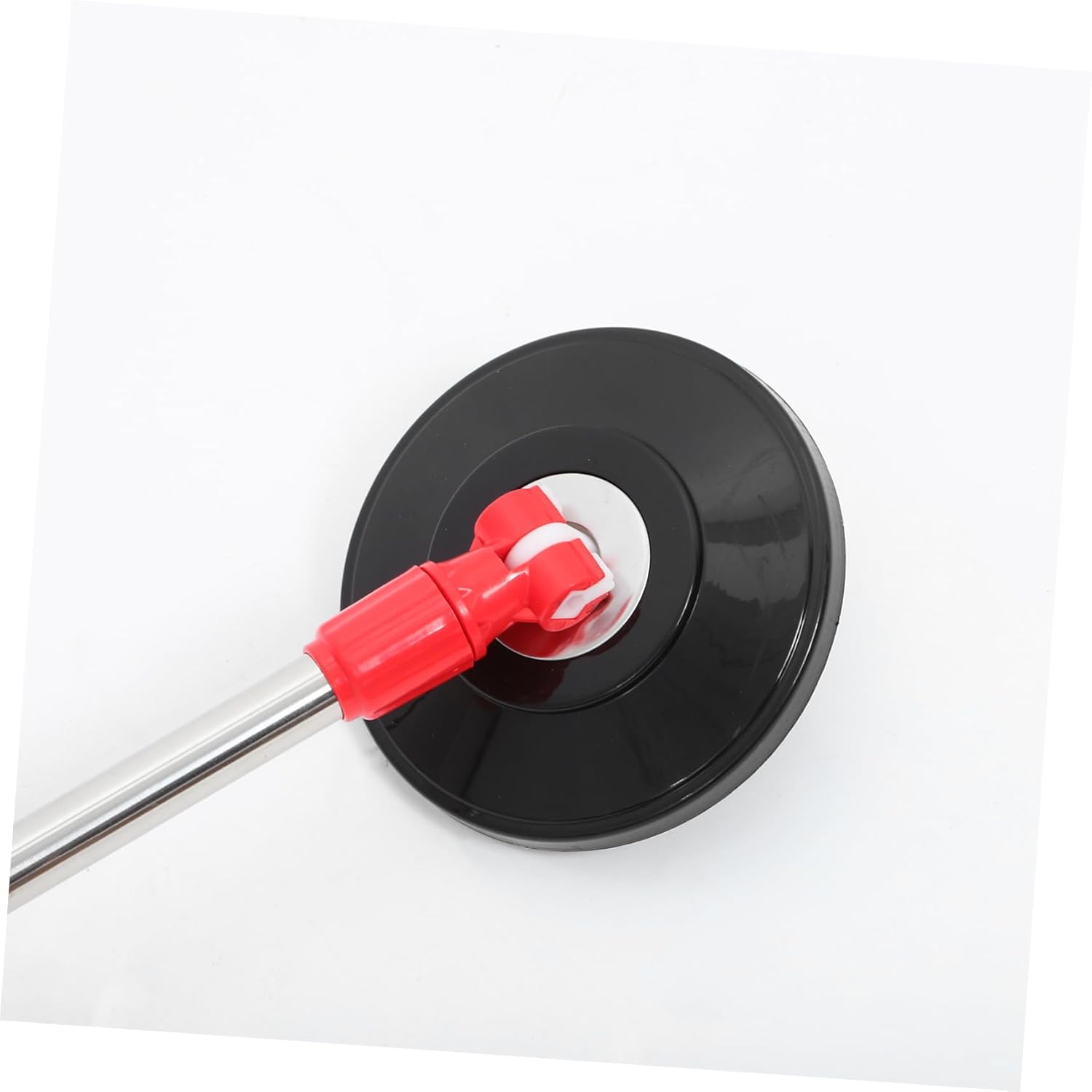Rotating Mop Handle Telescopic Stainless Steel with Plastic Disc