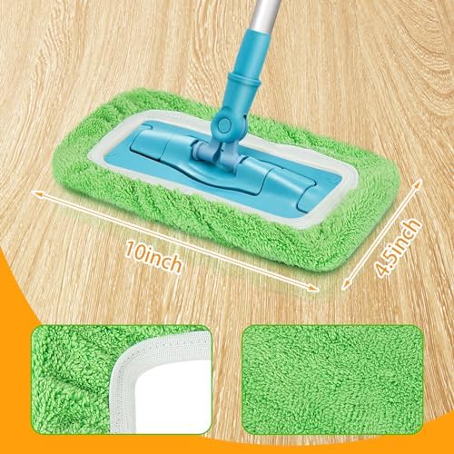Unoutur Reusable Microfiber Mop Pads 16PCS