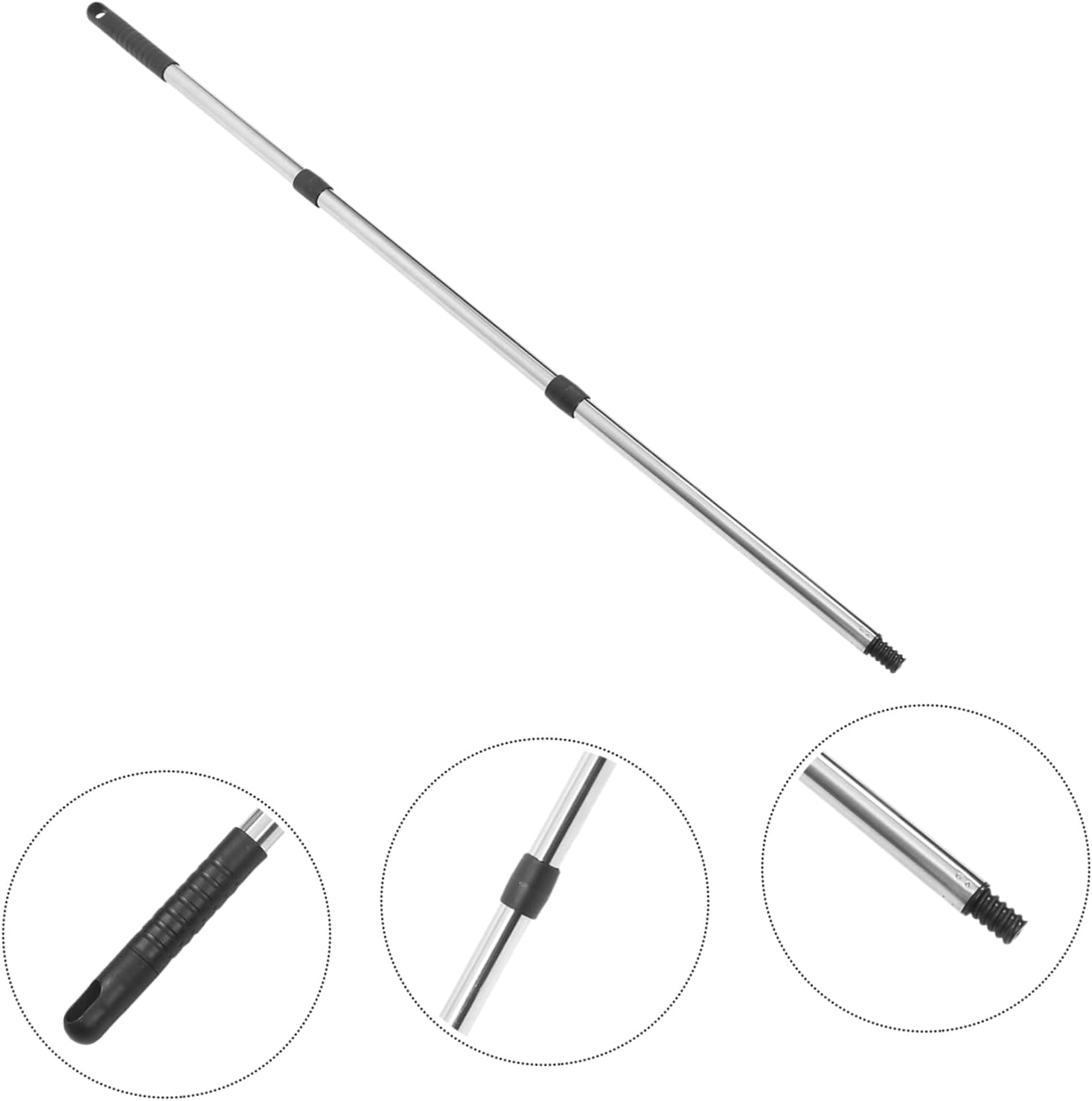 Three-Section Mop Handle Replacement for Broom Heads