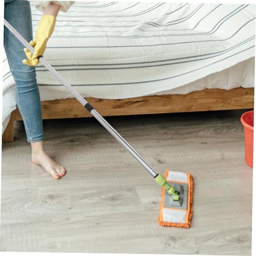 Stainless Steel Mop Handle Extendable for Mops and Brooms Black