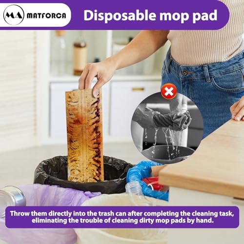 30 Pack Swiffer Power Mop Refills - Eco-Friendly Cleaning Pads