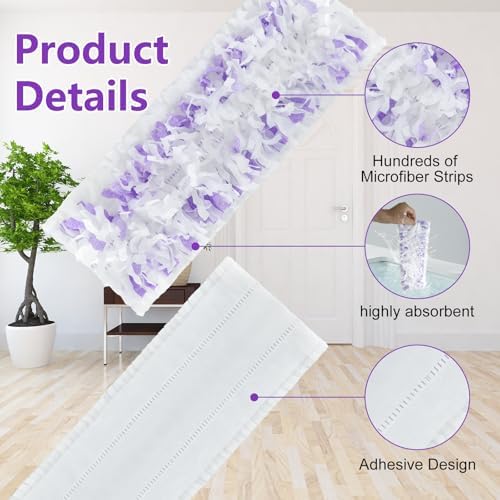 YFUARY Power Mop Refills 24 Count Multi-Surface 1