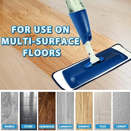 MR SCRUB 6 Pack Microfiber Mop Pads for Bona Mop