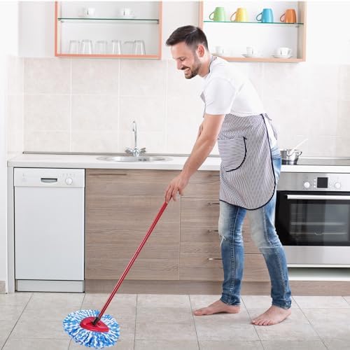 Fazlynyi 4 Pack Microfiber Mop Heads for O-Ceda Mop