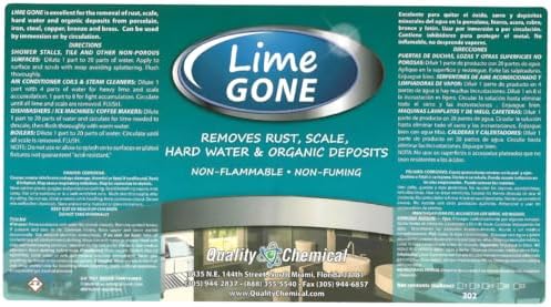 Quality Chemical Lime-Gone Remover 640 oz