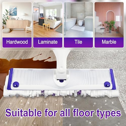 Cafonil Power Mop Pads Refills 36 PCS Multi-Surface