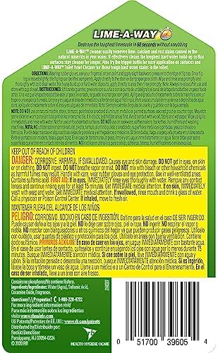 Lime-A-Way Lime Calcium Rust Cleaner 28 Fl Oz