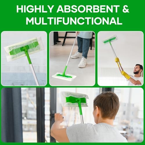 Liminfeit 100 Count Swiffer Dry Mop Refills Pads