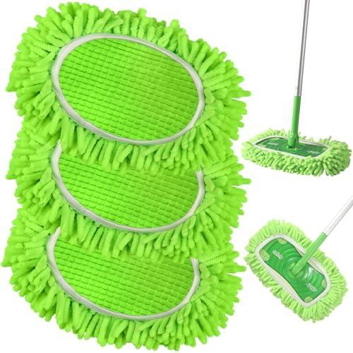 Sealuncle Mop Refills for Swiffer Sweeper 3 Pack