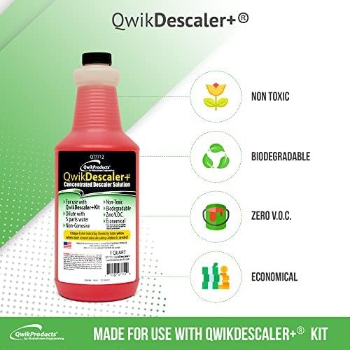 QwikDescaler 1 Quart Descaler Solution for Tankless Heaters