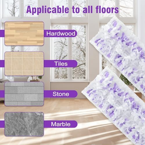 36 Pack DOCXCDO Power Mop Refills for Multi-Surface Cleaning 1