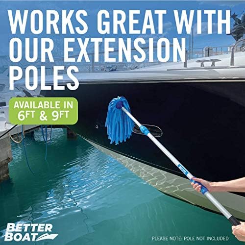 Better Boat Screw On Shammy Mop Head Replacement