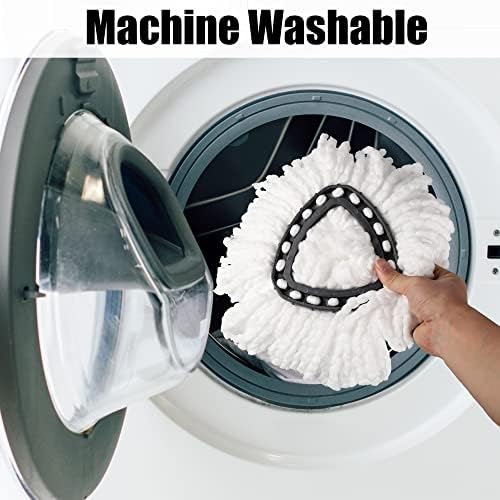 Falcontoy Microfiber Spin Mop Refills 8 Pack