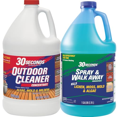 30 SECONDS Outdoor Cleaner Concentrate for Mold Mildew Algae Lichen