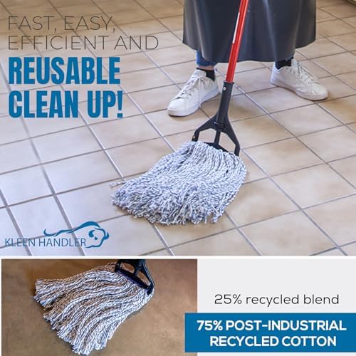 KLEEN HANDLER Cut End Finish Mop Pack of 6