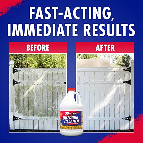 30 SECONDS Outdoor Cleaner Concentrate for Mold Mildew Algae Lichen